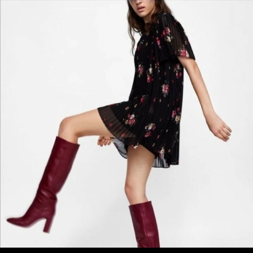 Zara Black Floral Romper